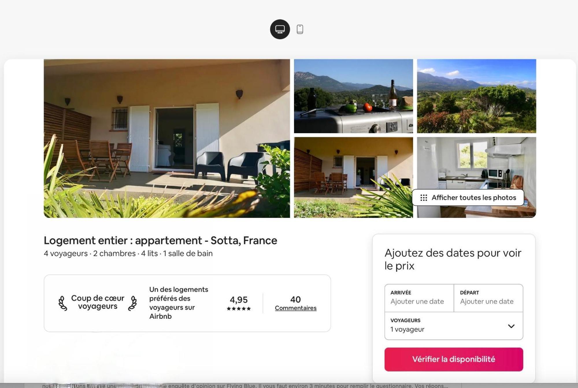 Appartements Avec Jardin Entre Porto-Vecchio Et Figari - Casa Mattiste 索塔 外观 照片